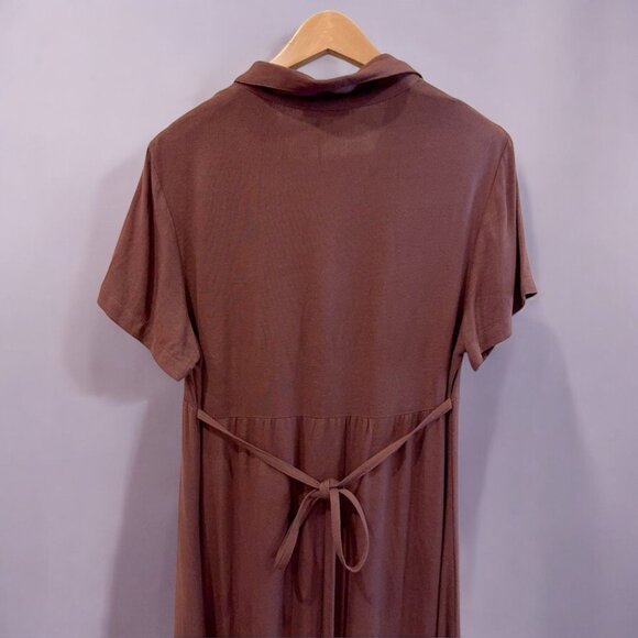 NWT Trois Imogen Maxi Dress in Chocolate Brown - Picture 5 of 6